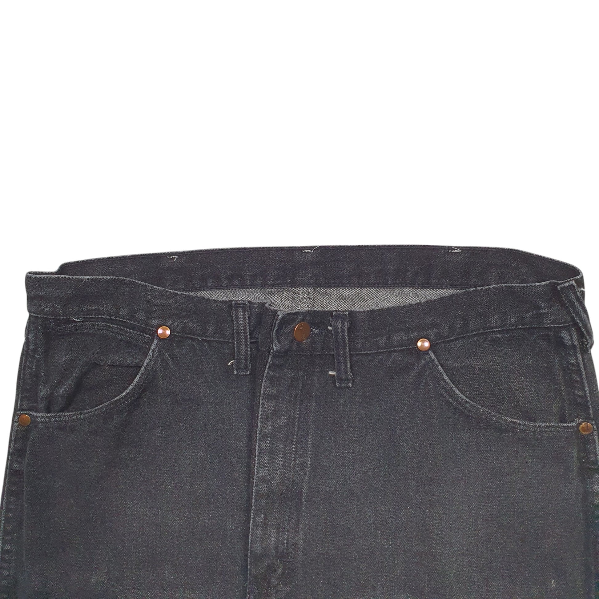 Mens Black Wrangler  Casual JeansW38 L32