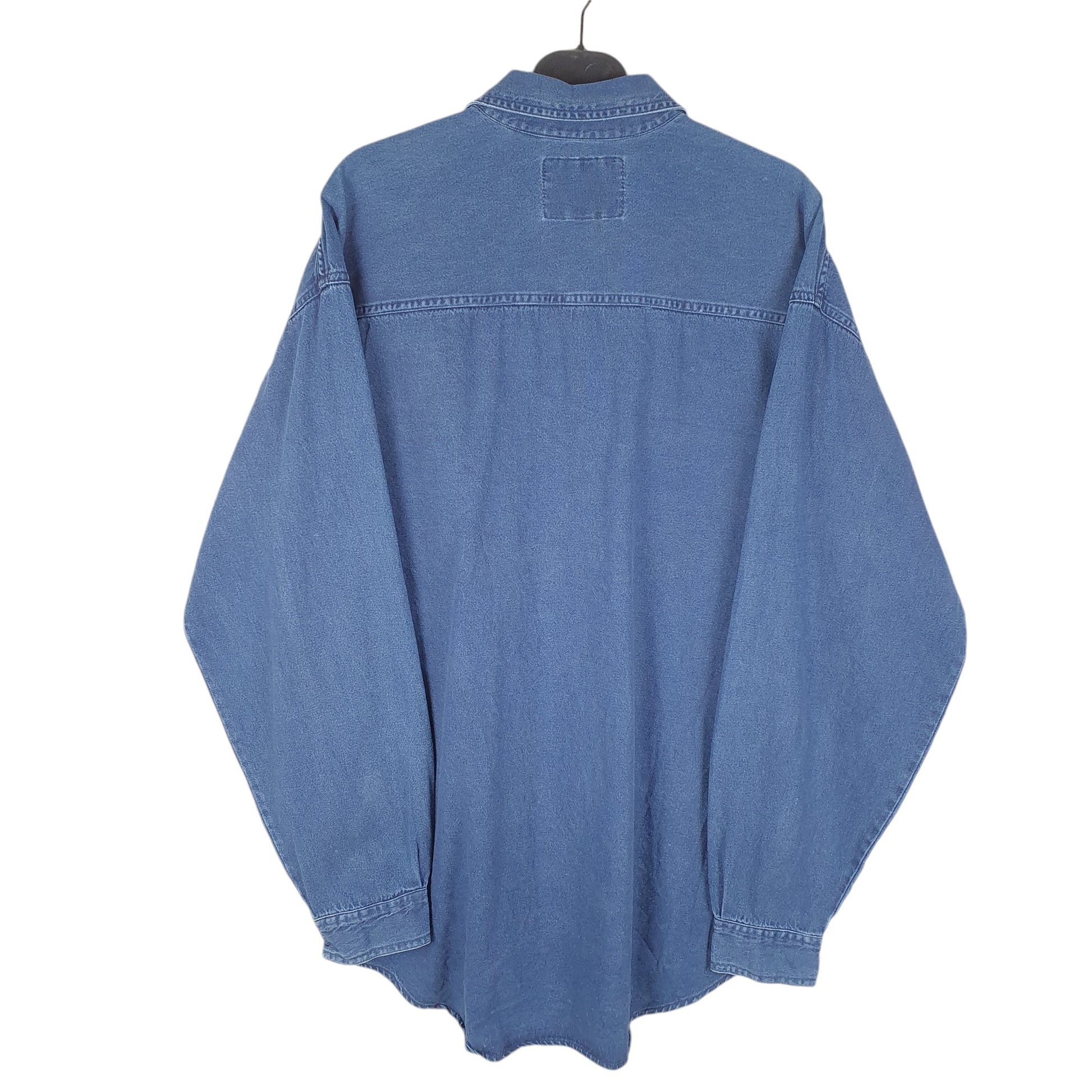 Mens Navy Levis Denim Jeans Vintage Red Tab Overshirt Long Sleeve Shirt