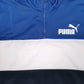 Mens Black Puma Active Wear Sport Quarter Zip Jumper