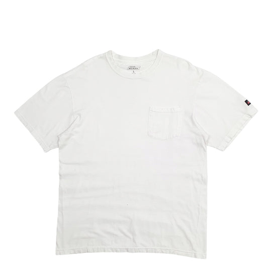 Mens White Dickies Pocket Short Sleeve T Shirt