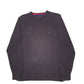 Mens Black Tommy Hilfiger Knit Crewneck Jumper