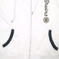 Womens White NHL Boston Bruins Full Zip Jumper