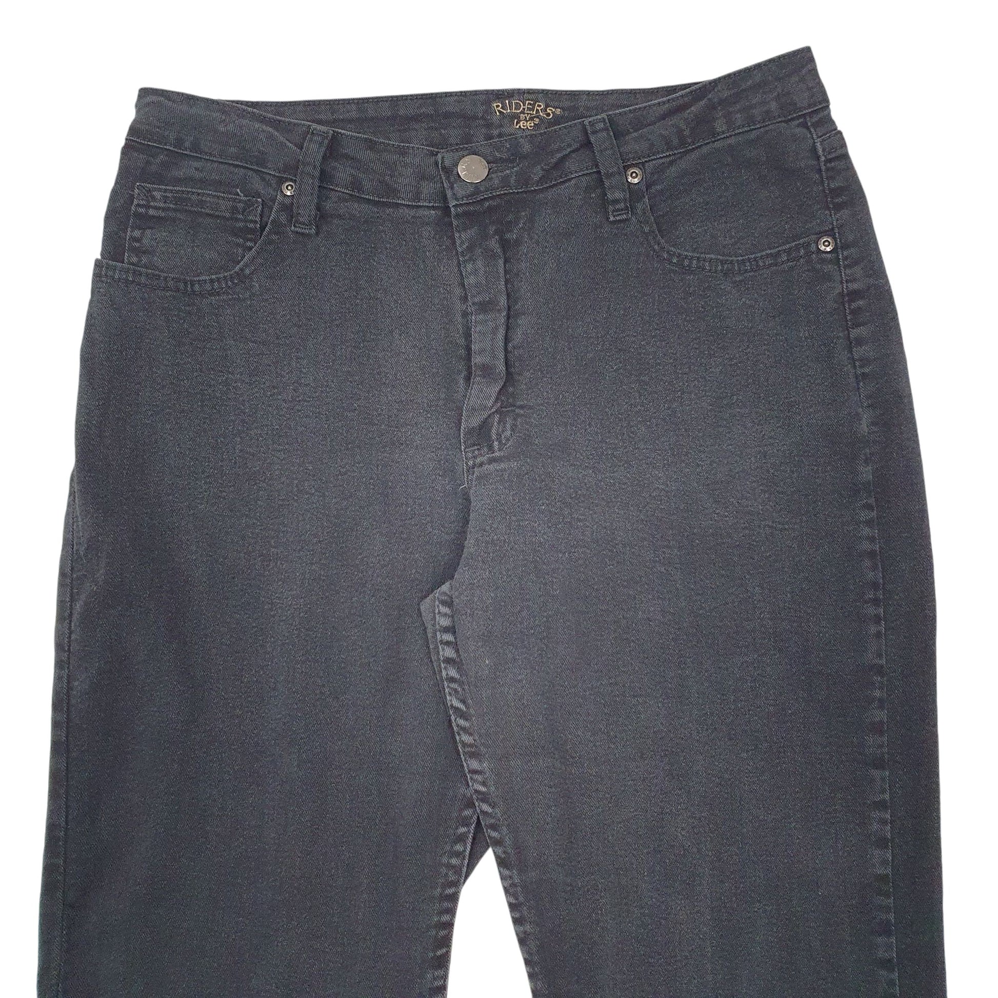 Womens Black Lee  Riders JeansW33 L31