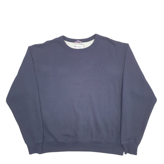 Mens Navy Champion  Crewneck Jumper