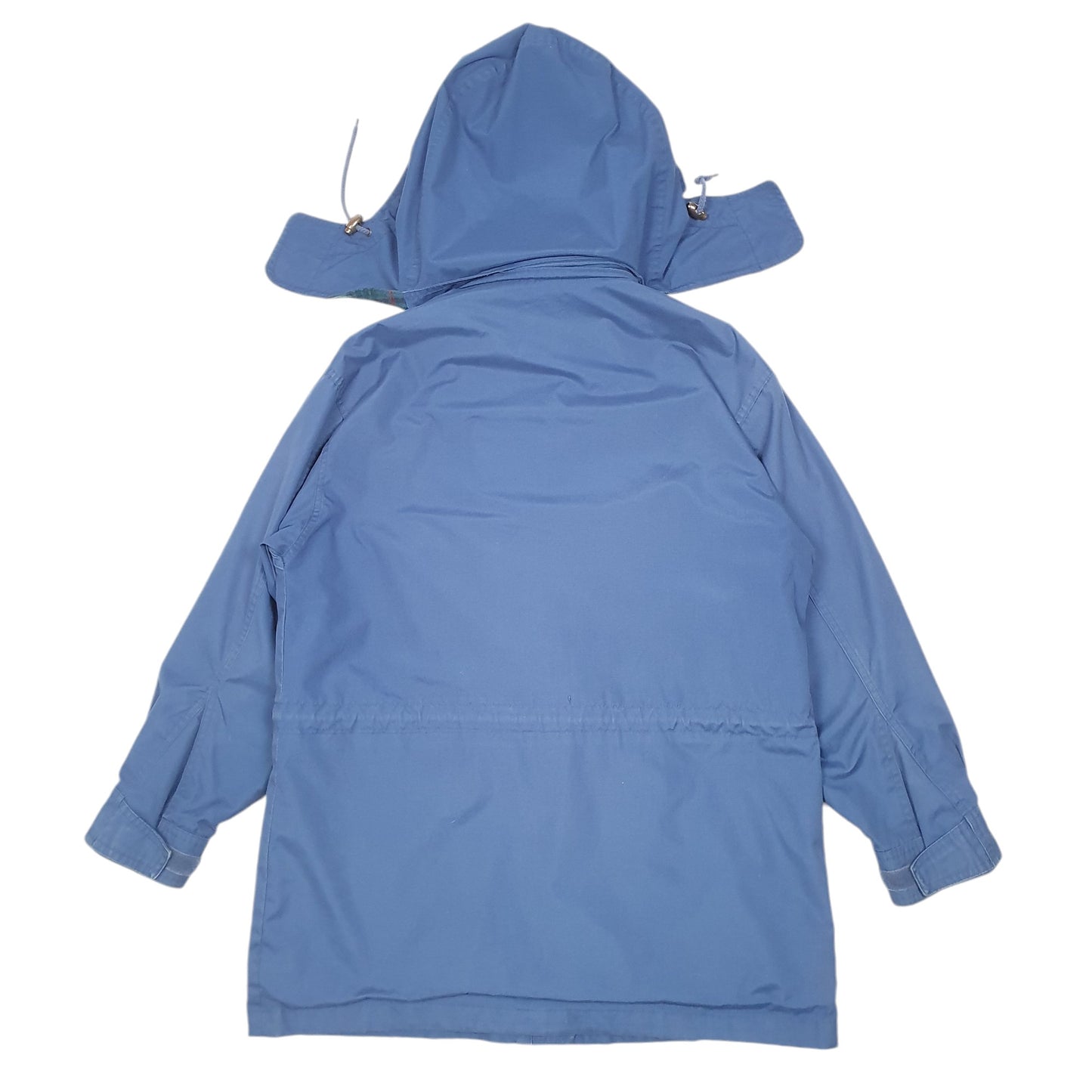 Womens Blue Eddie Bauer Vintage Mountain Hooded  Coat