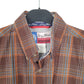Mens Brown Wrangler Cowboy Collection Long Sleeve Shirt