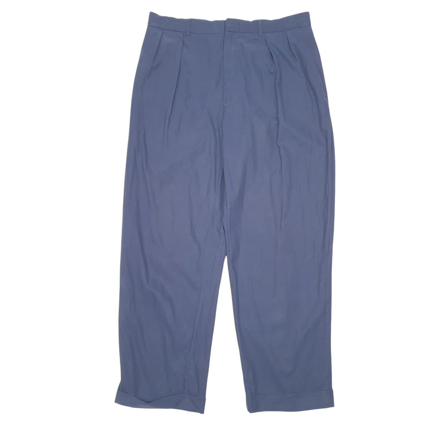 Mens Navy Polo Ralph Lauren Golf Double Pleated Lightweight Blend Chino Trousers