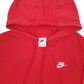 Mens Red Nike  Hoodie Jumper