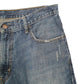 Mens Blue Levis Denim Jeans Jorts 569 Relaxed Baggy Denim Shorts