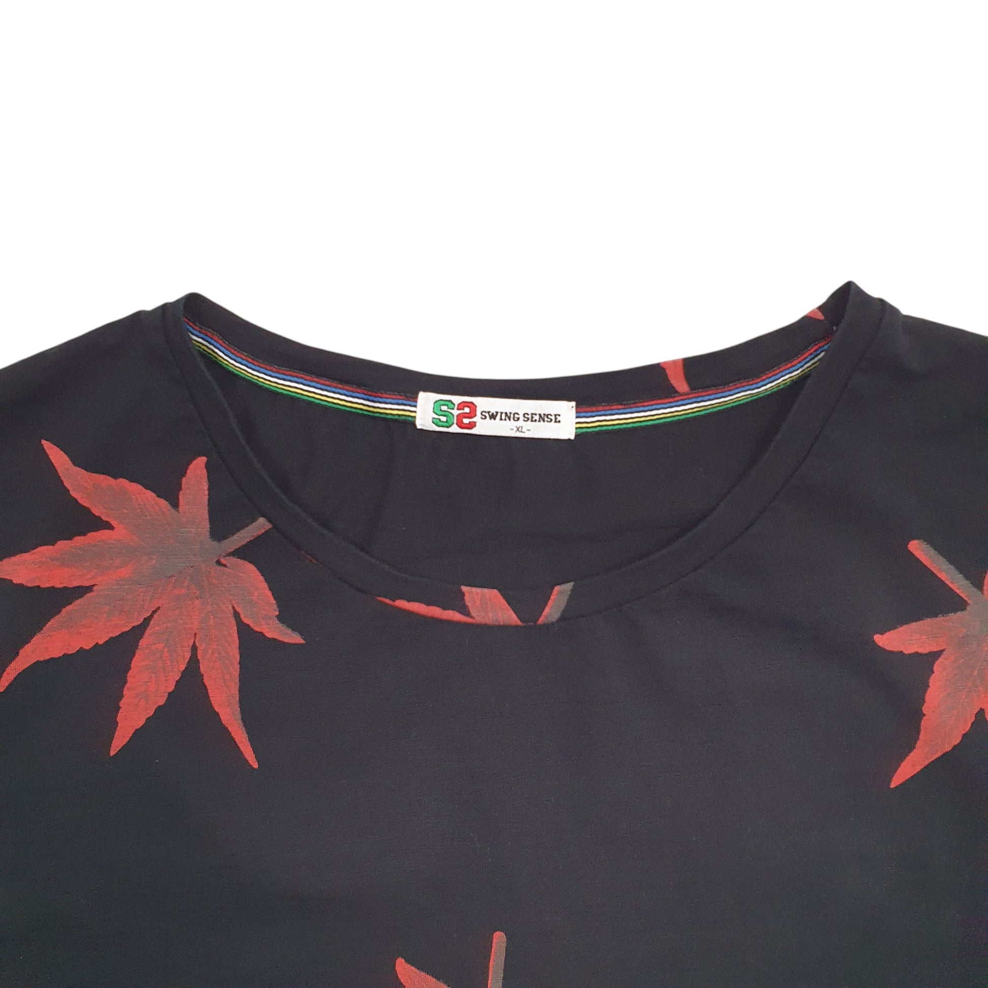 Womens Black Swing Sense 420 Short Sleeve T Shirt