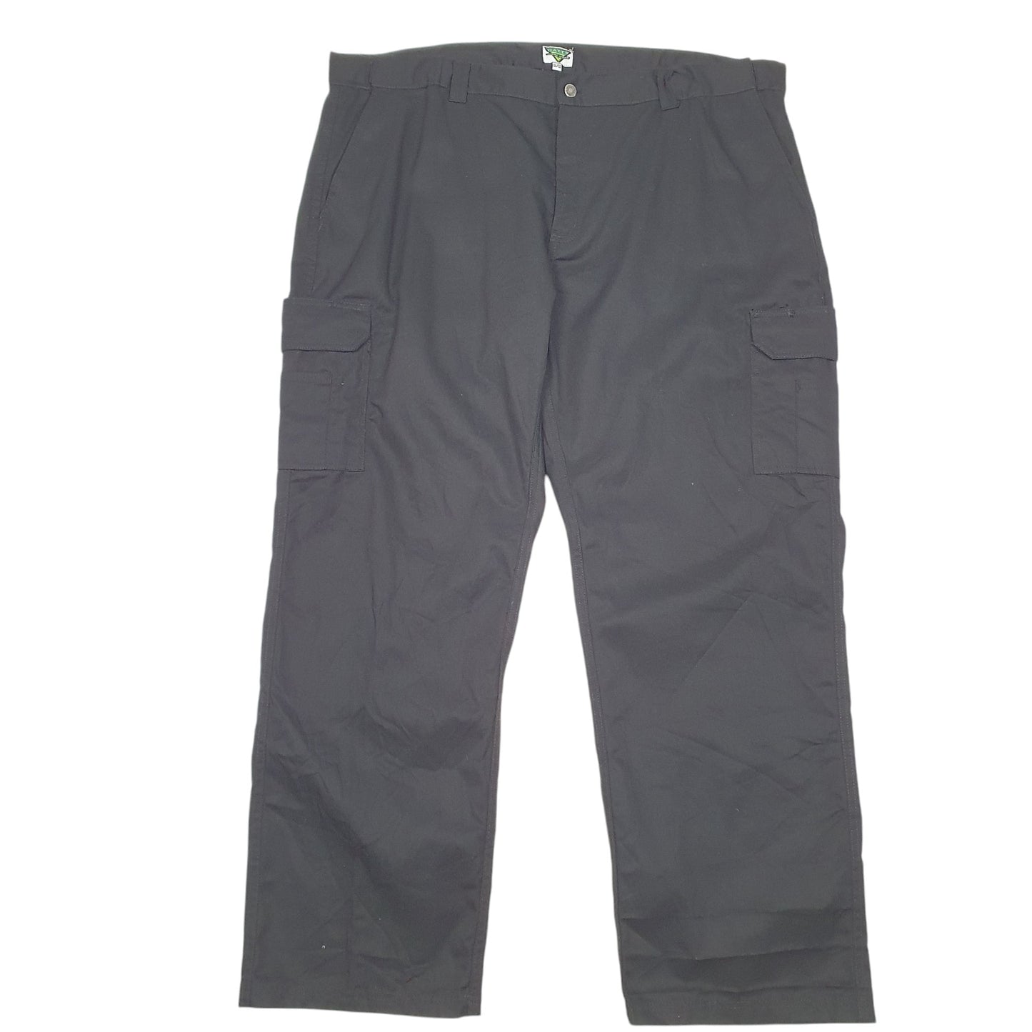 Mens Black Gatts Workwear Combat Utility Cargo Trousers