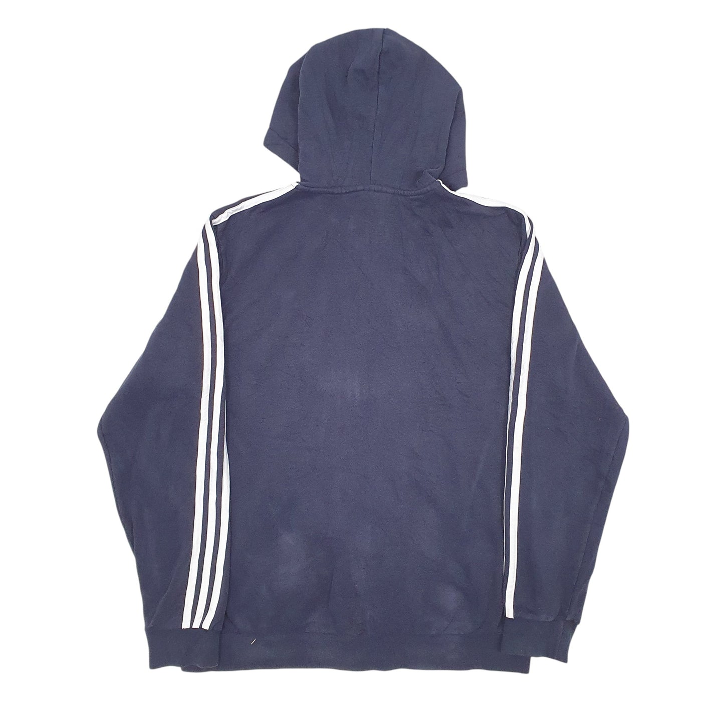 Mens Navy Adidas  Full Zip Jumper