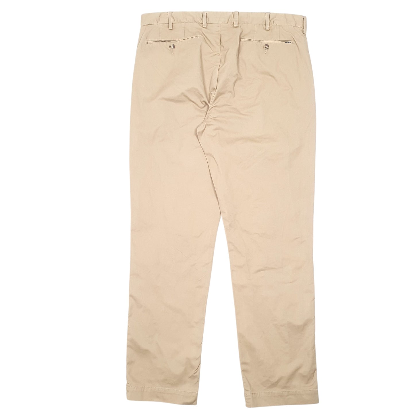 Mens Tan Polo Ralph Lauren Stretch Chino Trousers