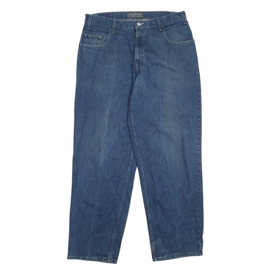 Mens Blue Levis Baggy Fit Vintage SilverTab JeansW36 L34