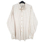 Mens Cream L.L.Bean  Long Sleeve Shirt