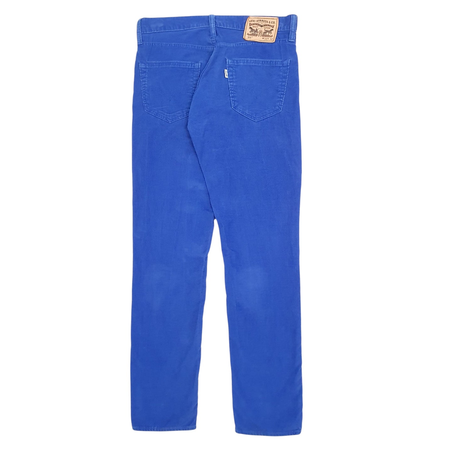 Mens Blue Levis  Corduroy Trousers