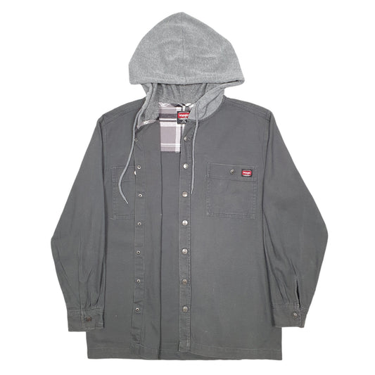 Mens Grey Wrangler   Coat