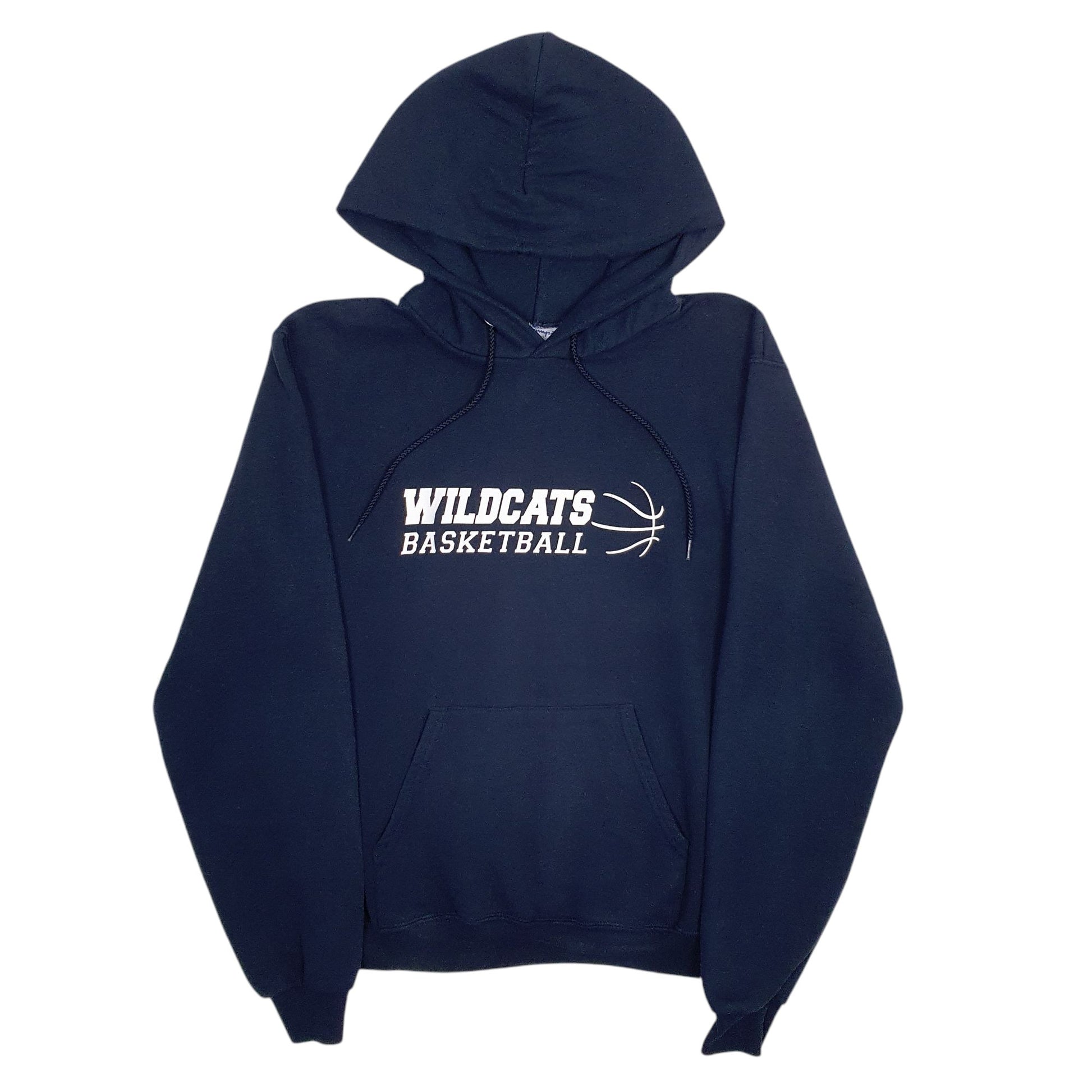 Mens Navy Champion Wildcats Basketball Hoodie Jumper