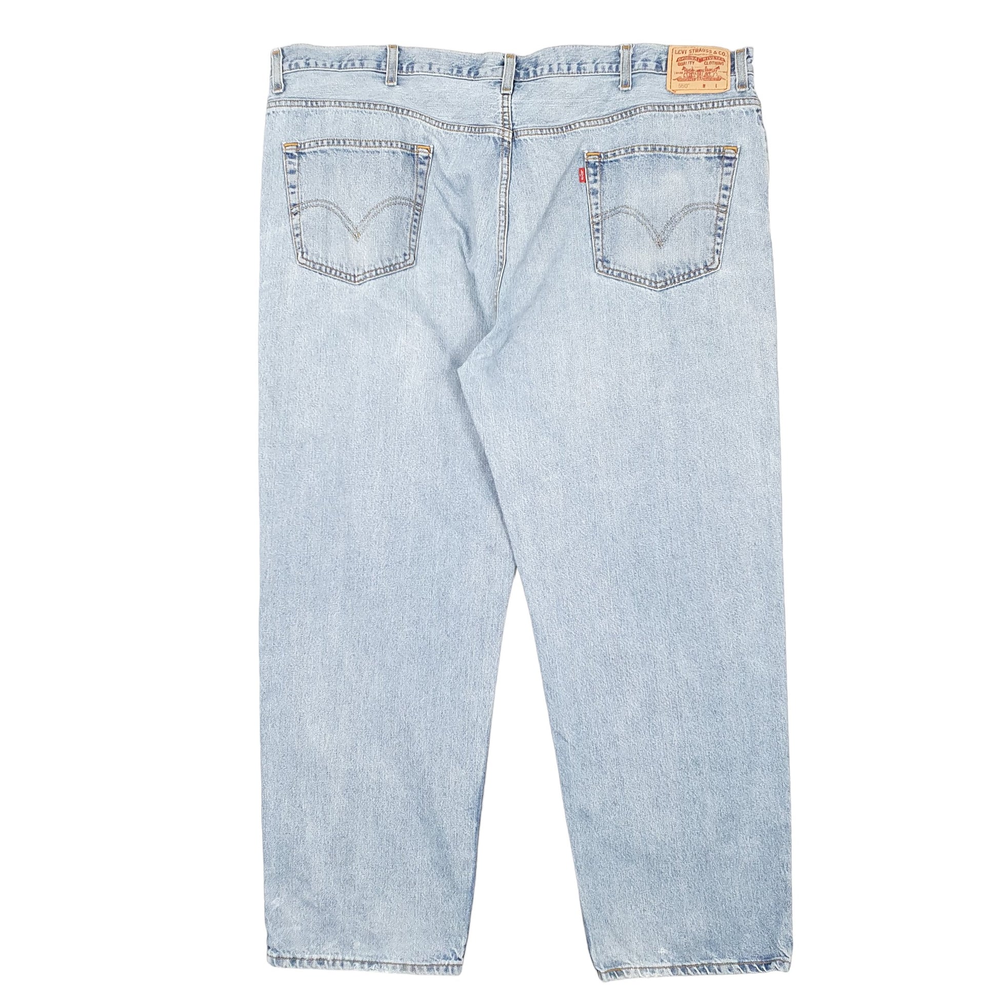 Mens Blue Levis  550 JeansW50 L32