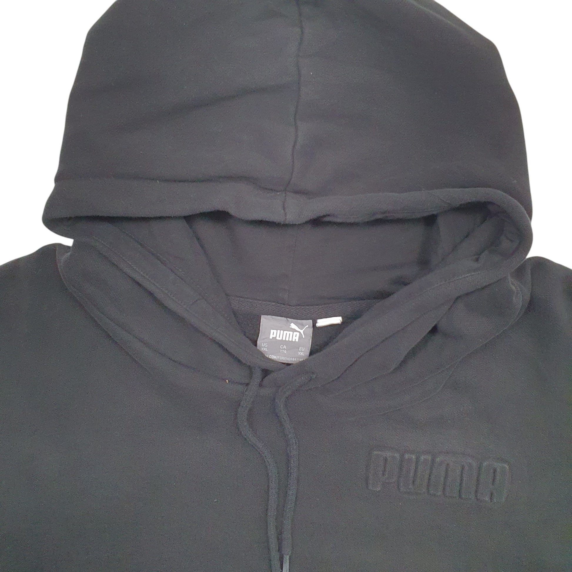 Mens Black Puma  Hoodie Jumper