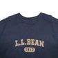 Mens Navy L.L.Bean Spellout Crewneck Jumper