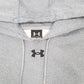 Mens Grey Under Armour  Hoodie Jumper