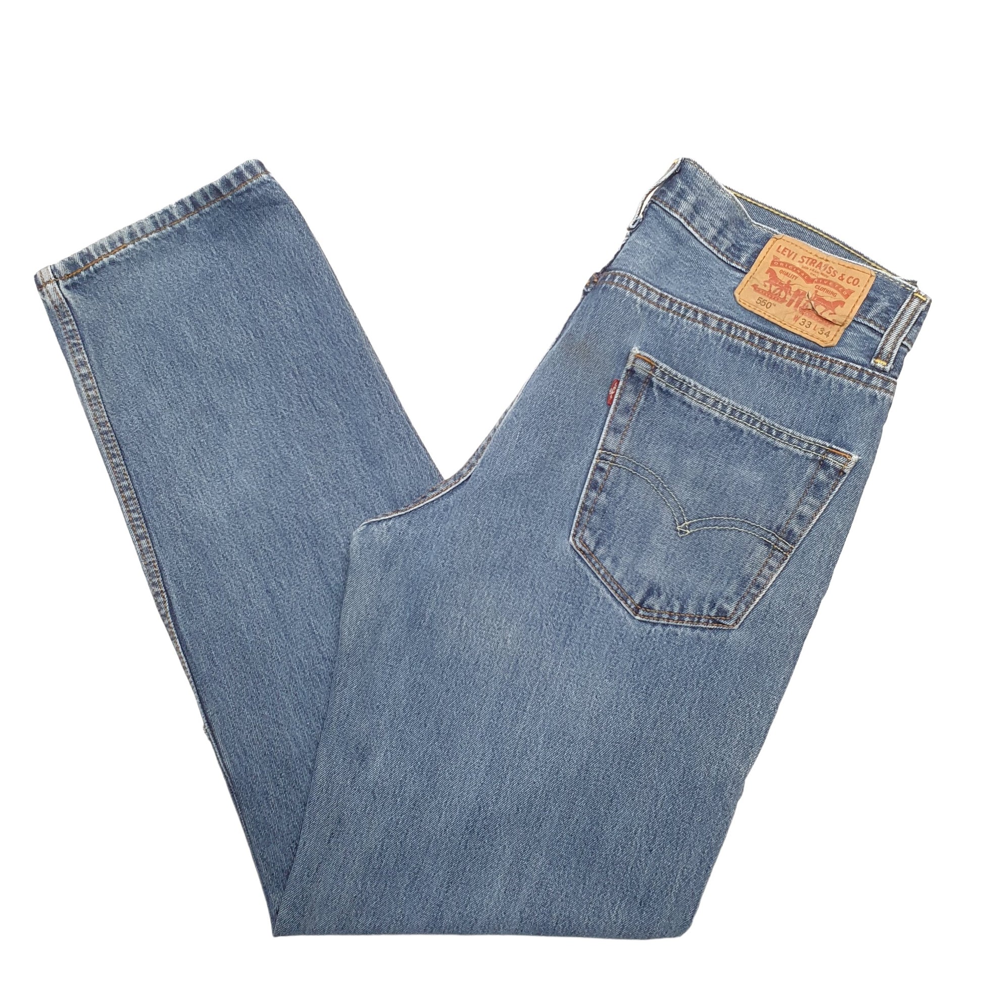 Mens Blue Levis  560 JeansW33 L34