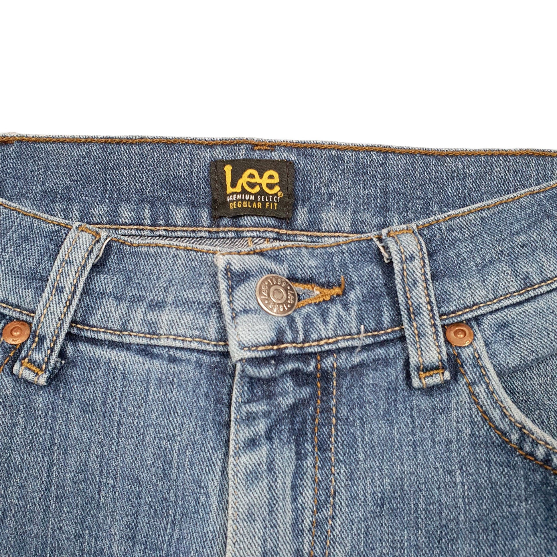 Mens Blue Lee  Casual JeansW33 L32