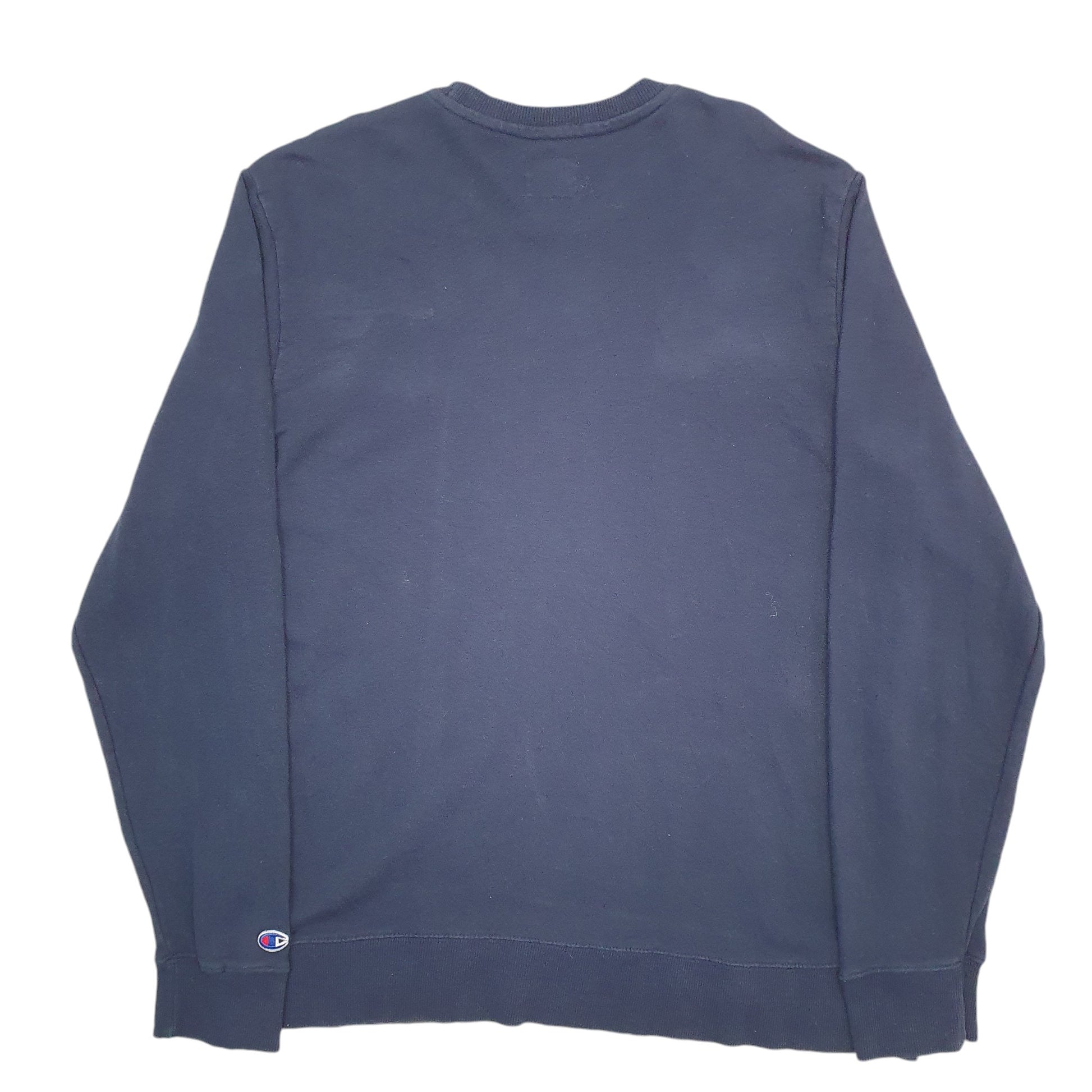 Mens Navy Champion  Crewneck Jumper