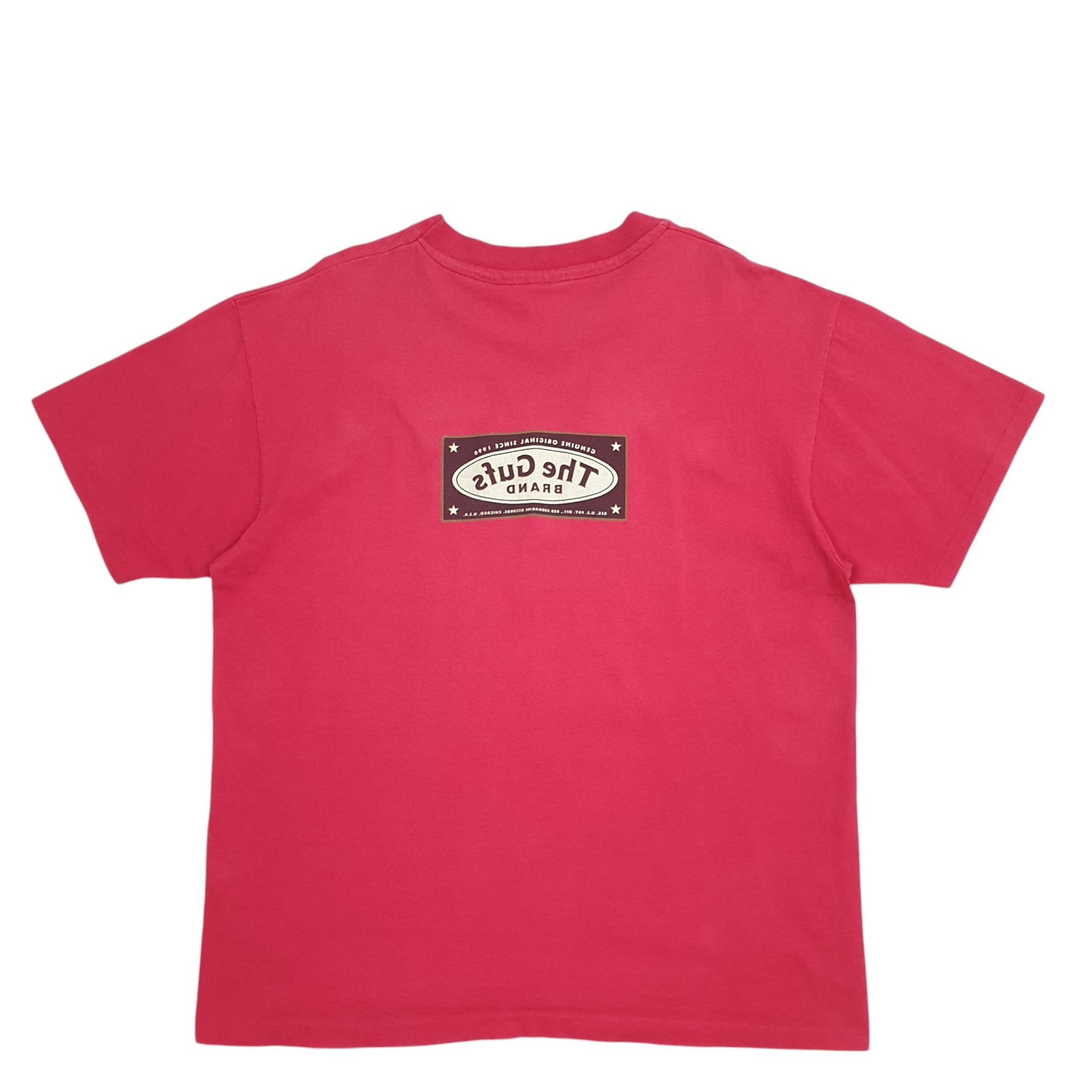 Mens Red Anvil Single Stitch Vintage 90s Made In USA Vintage 90's Gufs Brand Short Sleeve T Shirt