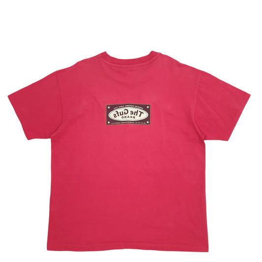 Mens Red Anvil Single Stitch Vintage 90s Made In USA Vintage 90's Gufs Brand Short Sleeve T Shirt