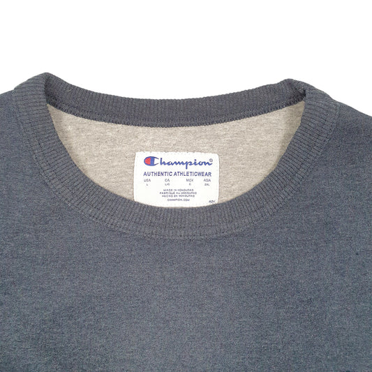 Mens Navy Champion  Crewneck Jumper