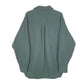 Mens Green L.L.Bean Chamois Overshirt Shacket Long Sleeve Shirt