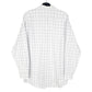 Mens White Lacoste Vintage Made In France Long Sleeve Shirt