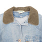 Womens Blue L.L.Bean Vintage Denim Barn Workwear Made In USA  Coat