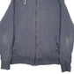 Mens Blue Saltrock Fleece Lined Full Zip Jumper
