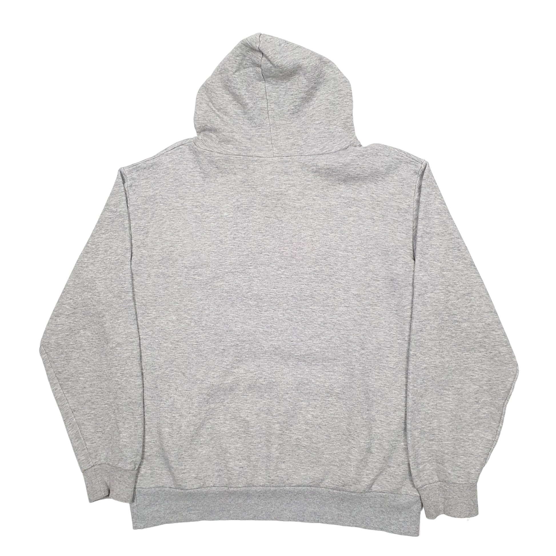 Mens Grey Wow New York USA College Hoodie Jumper