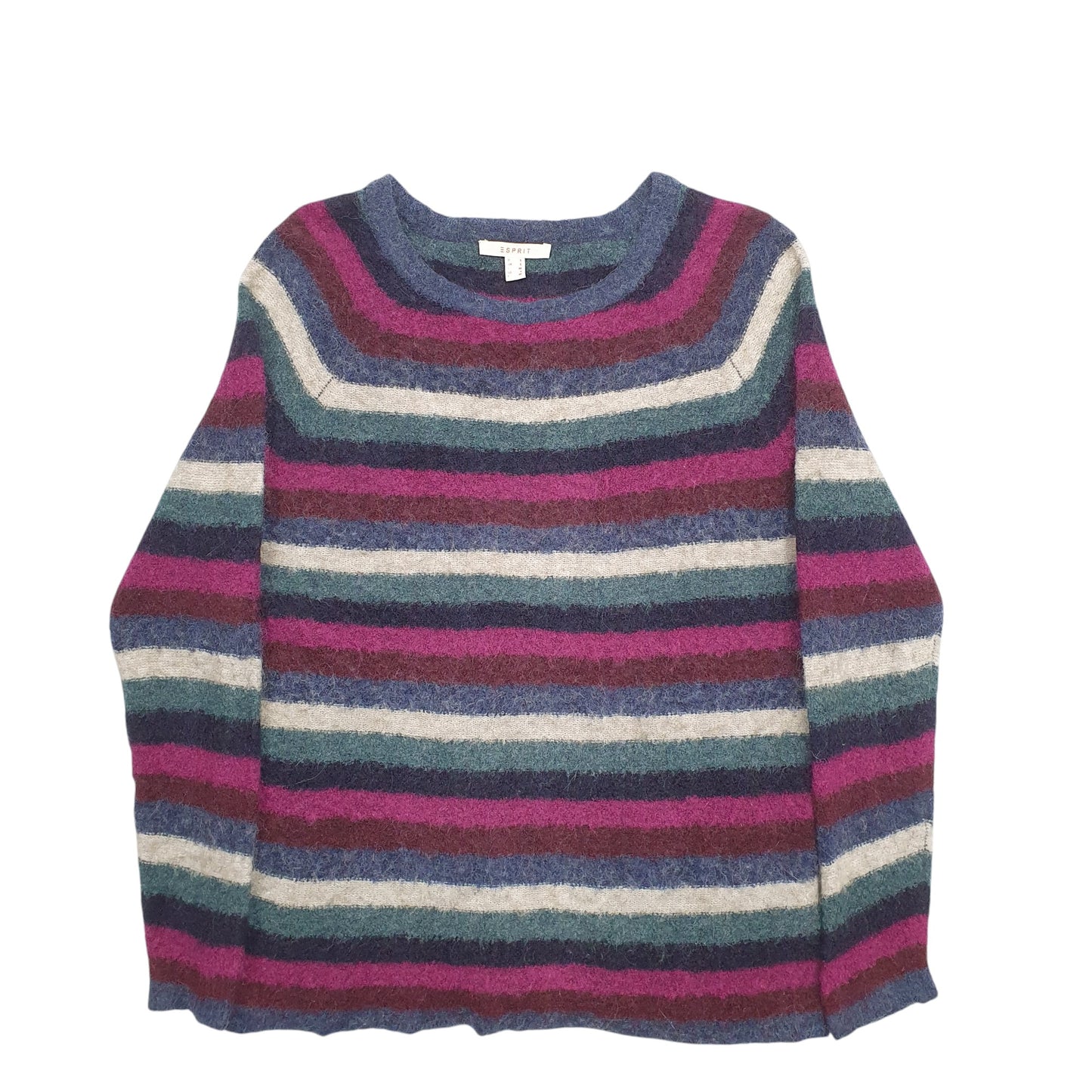 Womens Multi Esprit  Crewneck Jumper