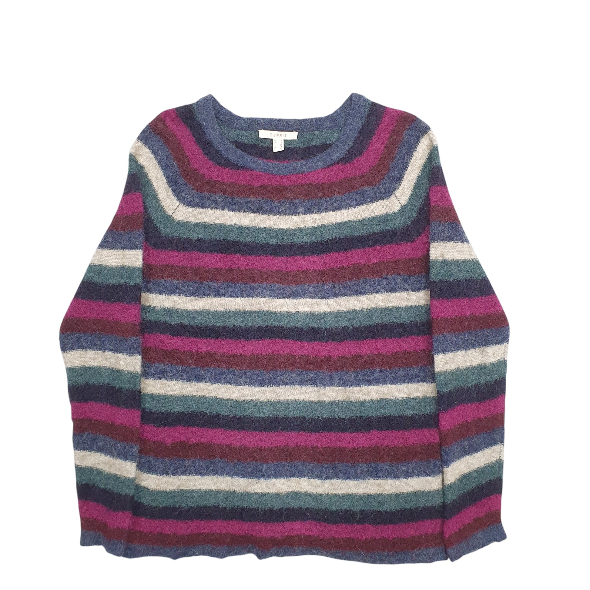 Womens Multi Esprit  Crewneck Jumper