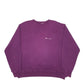 Mens Purple Champion  Crewneck Jumper