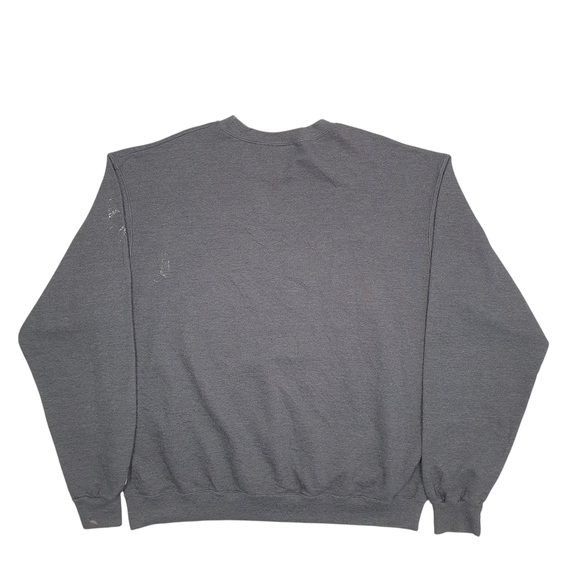Mens Grey Champion Journey Students Spellout Crewneck Jumper