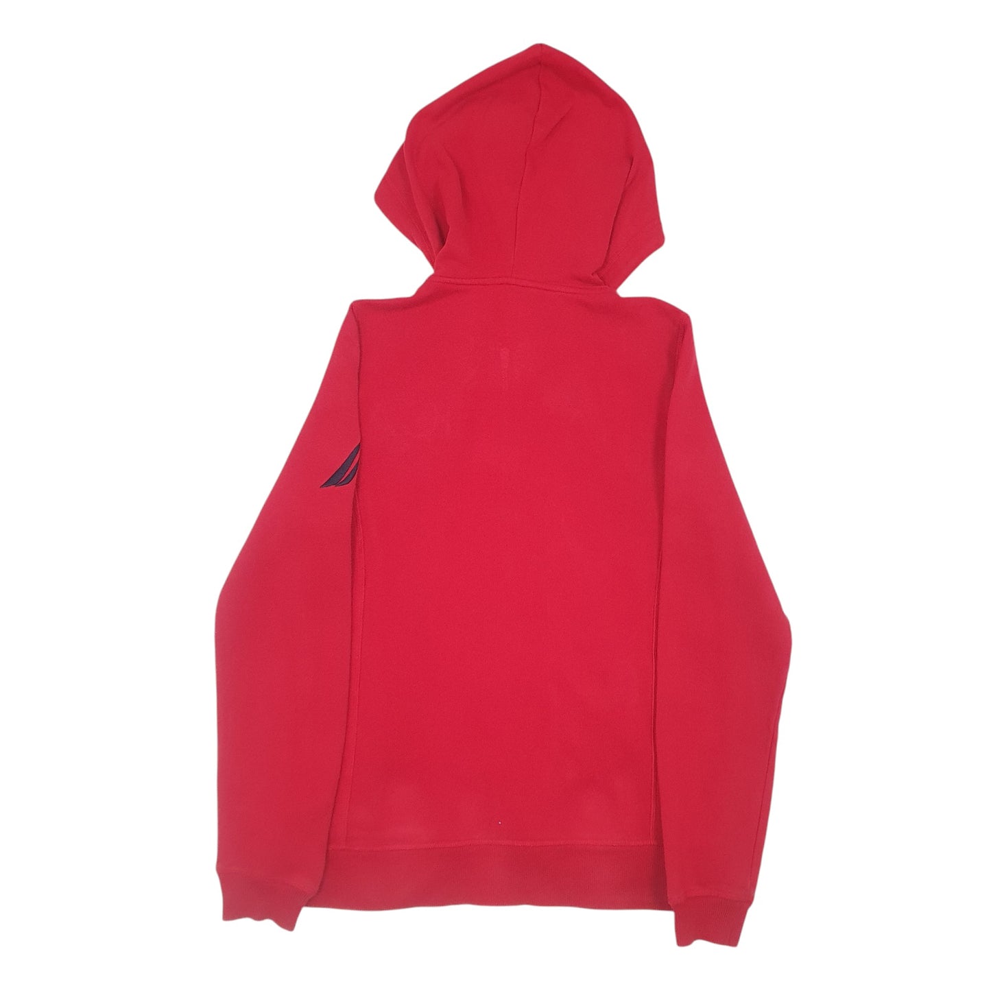 Mens Red Nautica  Full Zip Jumper
