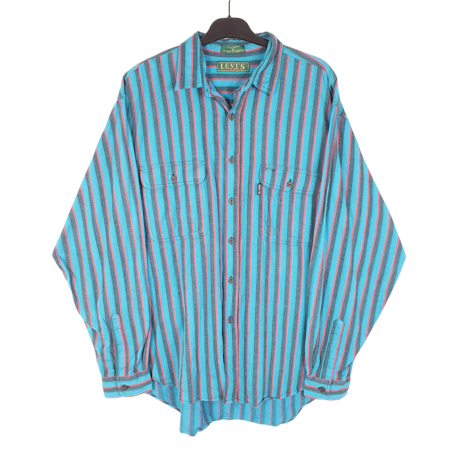 Mens Blue Levis Vintage Sutter Creek Long Sleeve Shirt