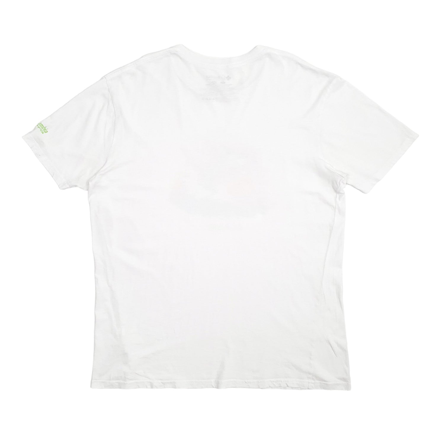 Mens White Columbia Sportswear PFG Fishing Short Sleeve T Shirt