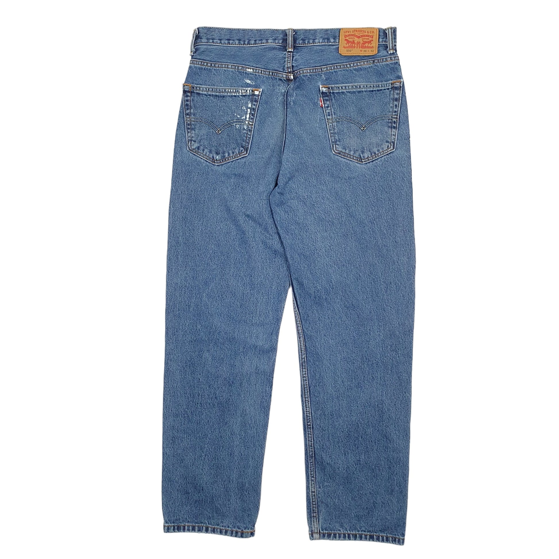 Mens Blue Levis  505 JeansW34 L32
