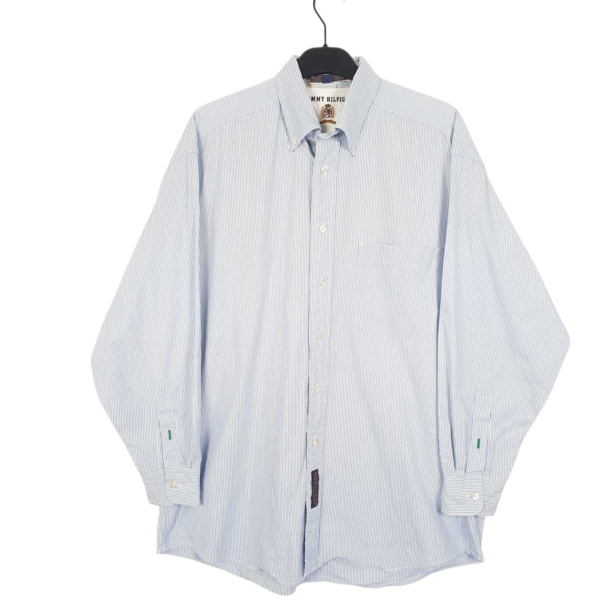 Mens White Tommy Hilfiger  Long Sleeve Shirt