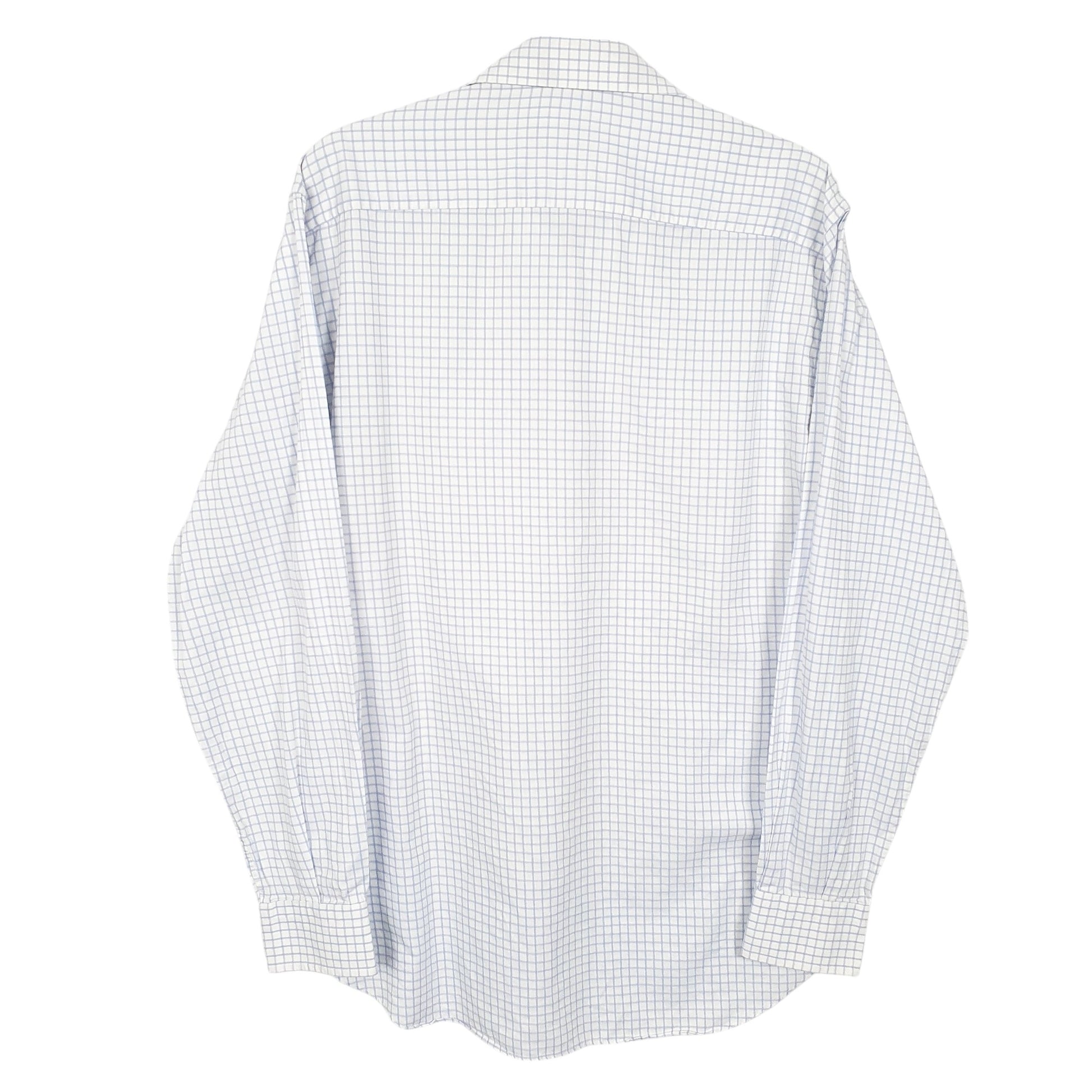Mens White Burberry London Long Sleeve Shirt