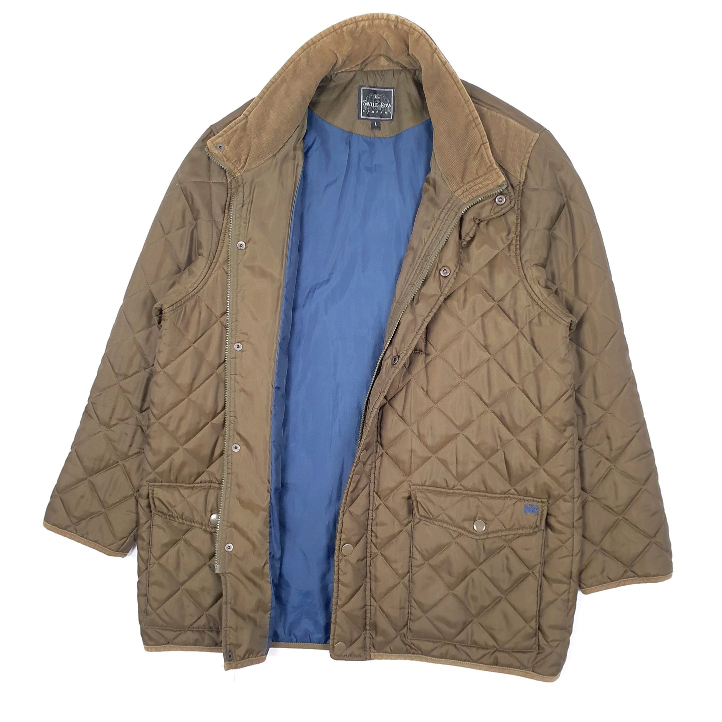 Mens Khaki The Saville Row Company   Coat
