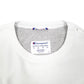 Mens White Champion Script Crewneck Jumper