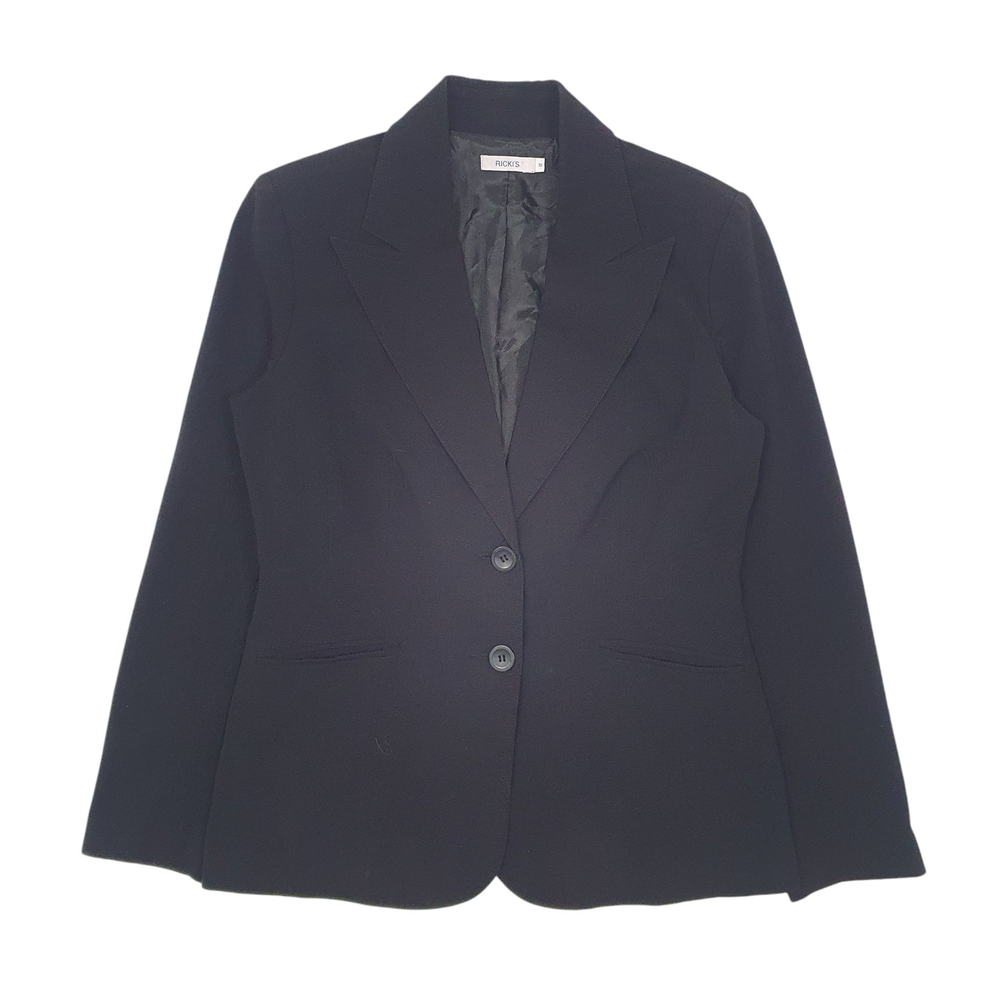 Womens Black Rickis   Coat